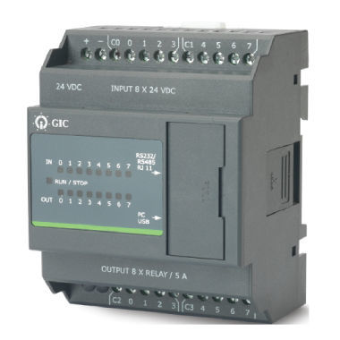 紧凑型可编程控制器 - PC10EA04001N - General Industrial Controls (P) Ltd. - 小型 / 模拟输入 / ModBUS RTU