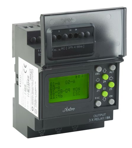 内置天文钟计时开关 - 110 - 240 V AC - General Industrial Controls (P) Ltd.