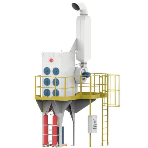 过滤式集尘器 - Cym Materiales - 紧凑型
