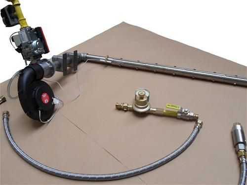 大气压式燃烧器 - AEM - 燃气 / 间伐 / 用于长棒料