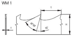 带式锯条 - 40 WM series - Pilana - TCT / 用于木材