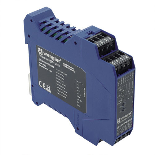 紧急制动安全监控继电器 - SG4-00VA000R2 - wenglor sensoric GmbH - DIN导轨