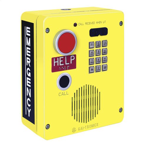 工业应急电话机 - 394AL-004 - GAI-TRONICS - 模拟 / 耐恶劣天气 / 壁挂