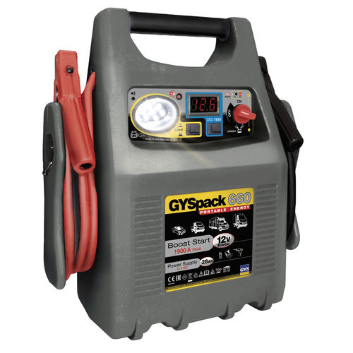 摩托车快速电池充电器 - GYSPACK 660 - GYS - 车用 / 12V / 便携式