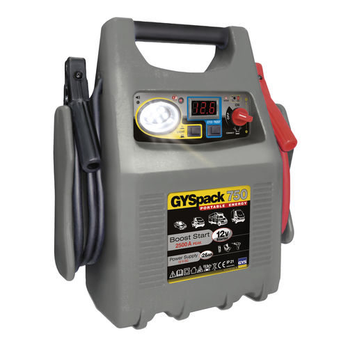 摩托车电池快速充电器 - GYSPACK 750 - GYS - 车用 / 12V / 铅酸