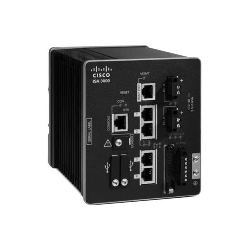 DIN导轨网络安全平台 - ISA3000 - Cisco Systems - 架上式 / 挡火隔断 / 以太网