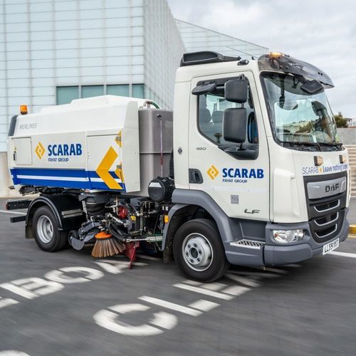 卡车安装式扫地机 - Merlin 55 - Scarab Sweepers - 道路 / 液压 / 内燃机