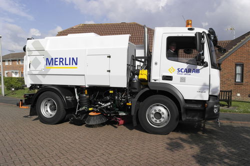 柴油机械清扫车 - Merlin - Scarab Sweepers - 道路