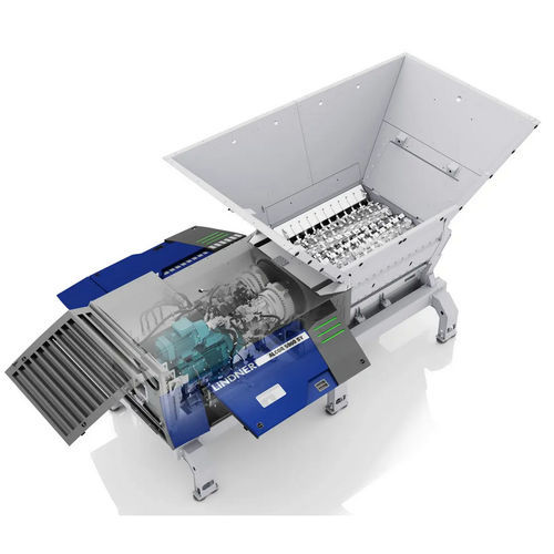 初级撕碎机 - ALCOR 5000 SY - Lindner Recyclingtech GmbH - 双轴式 / 用于木材 / 废料
