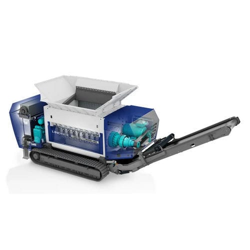 初级撕碎机 - MERAK 2800 - Lindner Recyclingtech GmbH - 次级 / 单轴 / 用于木材