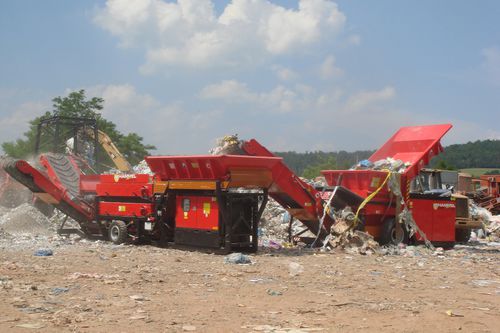 金属回收系统 - HAMMEL Recyclingtechnik GmbH - 废旧轮胎 / 工地废料 / 金属分离