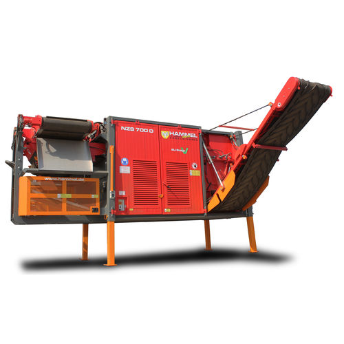 次级撕碎机 - NZS 700 series - HAMMEL Recyclingtechnik GmbH - 单轴 / 用于木材 / 纸质