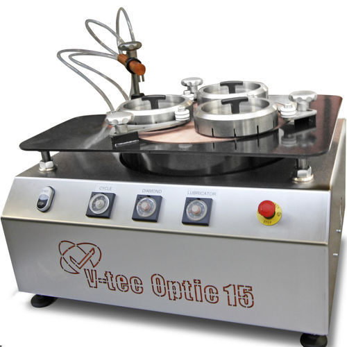 钢材抛光机 - OPTIC 15 - Ventil Test Equipment BV - 用于光学仪器 / 末道 / 平面研磨