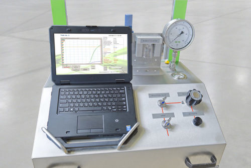 压力试验台 - VC10-CC - Ventil Test Equipment BV - PC控制 / 用于减压阀 / 紧凑型