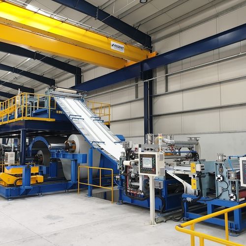 PUR夹芯板生产线 - IKPU-RF-5R - IL KWANG METAL FORMING Company - 连续式