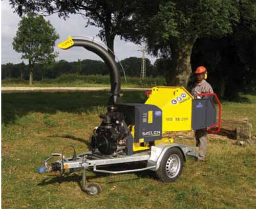 挂车式树枝粉碎机 - SAELEN WS/15PTO - Saelen industrie