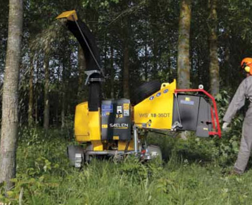 拖拉机悬挂树枝粉碎机 - SAELEN WS/18-35DT - Saelen industrie