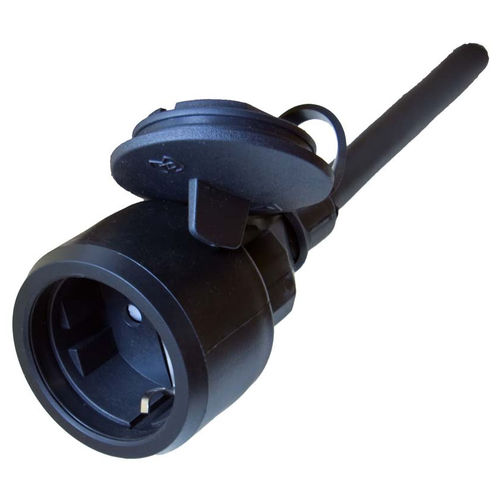 防泼溅插座 - K03-S - Müller Plastik GmbH - IP44 / 2极 / 德国标准 schuko 型