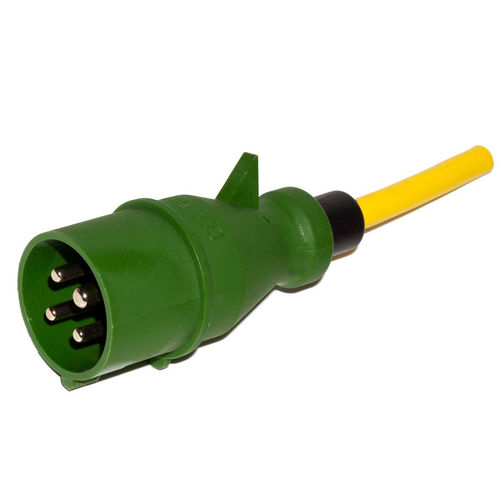 IP44插头 - M040 Series - Müller Plastik GmbH - 4极 / 低电压 / CEE