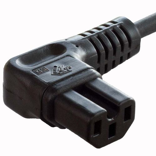 插座连接器 - W7A-1W C15 - Müller Plastik GmbH - 供电 / 直角 / 母端