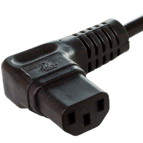 插座连接器 - K7A-1W C13 - Müller Plastik GmbH - 供电 / DIN / 直角
