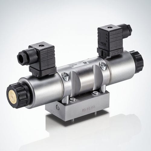 阀式液压分配器 - ROLV - HAWE Hydraulik SE/哈威 - 电动液压 / 3位4通 / 4/2