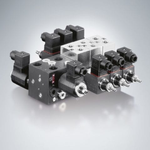 手动液压分配器 - HST  - HAWE Hydraulik SE/哈威 - 直动式 / 双通 / 钢