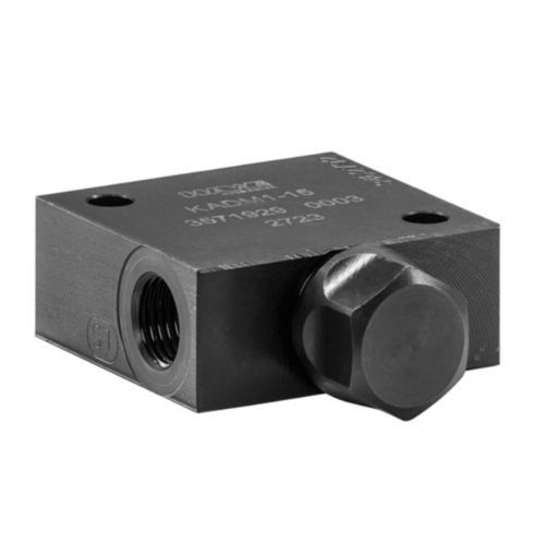 手动液压分配器 - KADM series - HAWE Hydraulik SE/哈威 - 直动式 / 紧凑型 / 比例