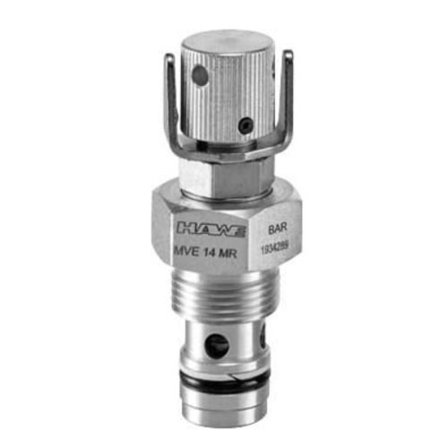 液压系统超压阀 - MVE series - HAWE Hydraulik SE/哈威 - 标准 / 顺序 / 直动式