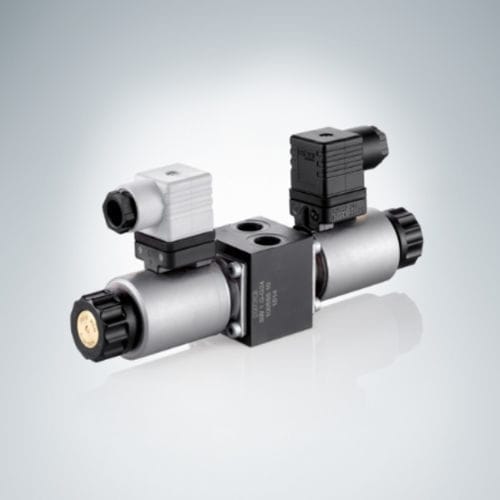 手动液压分配器 - S series - HAWE Hydraulik SE/哈威 - 螺线管驱动 / 紧凑型 / 比例