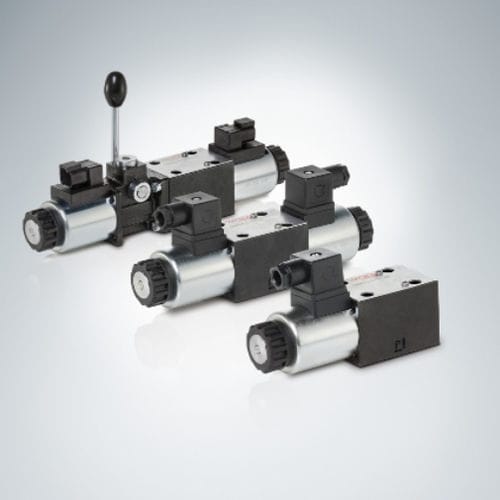 手动液压分配器 - WLA - HAWE Hydraulik SE - 直动式 / 3位4通 / 2位4通