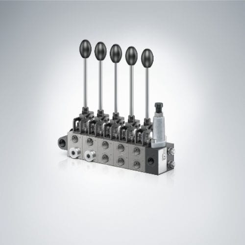 手动液压分配器 - DL series - HAWE Hydraulik SE - 手动 / 紧凑型