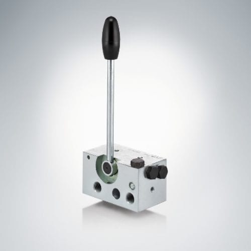 气门式液压分配器 - VHR series - HAWE Hydraulik SE - 手动 / 3位4通 / 3 通型