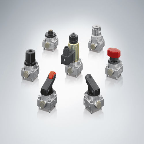 阀式液压分配器 - G - HAWE Hydraulik SE/哈威 - 杠杆 / 机械控制 / 3位4通