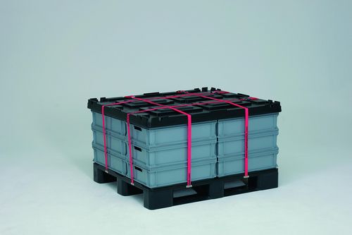 塑料货盘 - P1210 series - Engels Manutention et Environnement - Euro / 存储 / 带盖