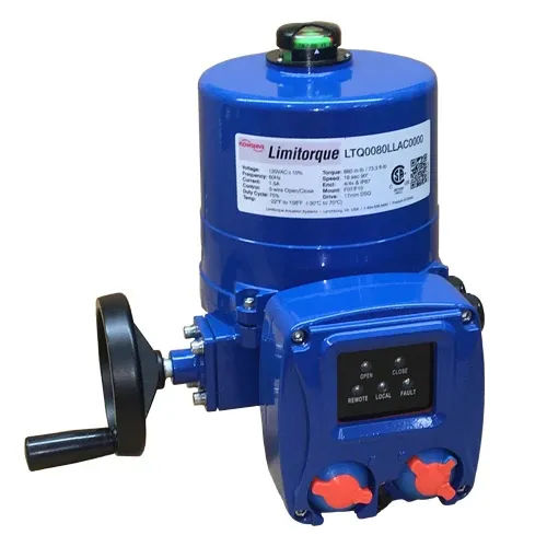 电动执行器 - LTQ series - FLOWSERVE - 旋转 / 直流 / 24V