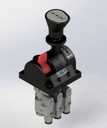 活塞阀 - UBT - Rotex Automation Limited - 手动 / 控制 / 用于空气