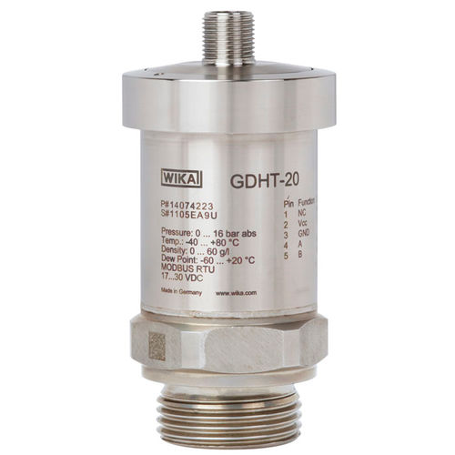 相对压力变送器 - GDHT-20 - WIKA Alexander Wiegand SE & Co. KG - 隔膜 / MODBUS / 螺纹