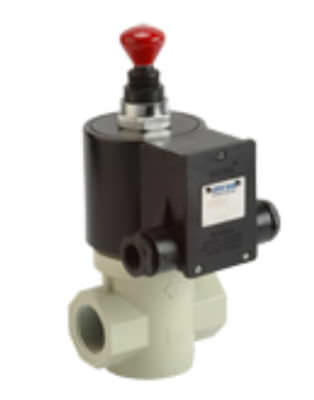 直动式电磁阀 - SGR  series - Avcon Controls PVT. Ltd. - 3 通型 / 燃气 / IP54