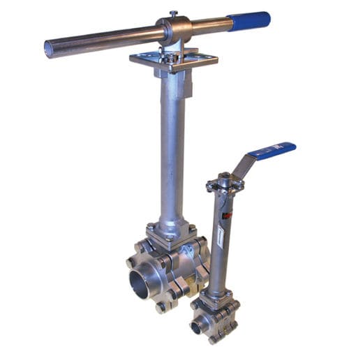 低温阀门 - 1380 - Dansk Ventil Center A/S - 球形 / 手动 / 用于氧气