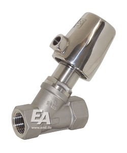 水阀门 - DG2D3119015 - END-Armaturen GmbH & Co. KG - 斜座阀 / 不锈钢