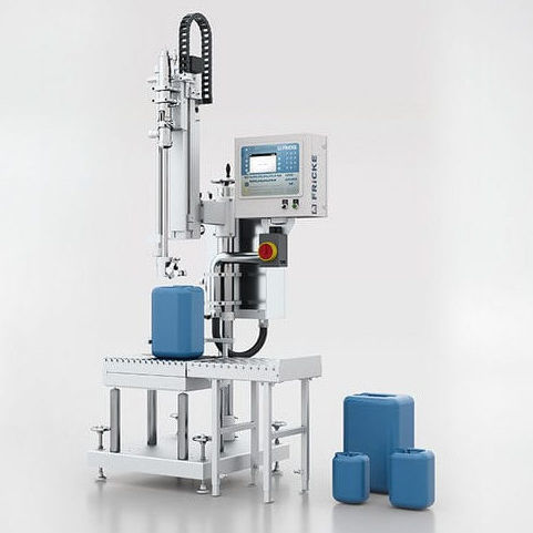 半自动灌装机 - EFS 21 - FRICKE Abfülltechnik GmbH & Co. KG - 用于桶 / 罐 / 柱式