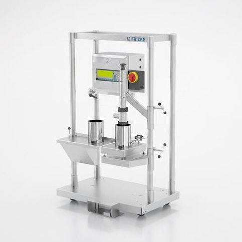 半自动灌装机 - EFS 10 - FRICKE Abfülltechnik GmbH & Co. KG - 多容器 / 易拉罐 / 柱式