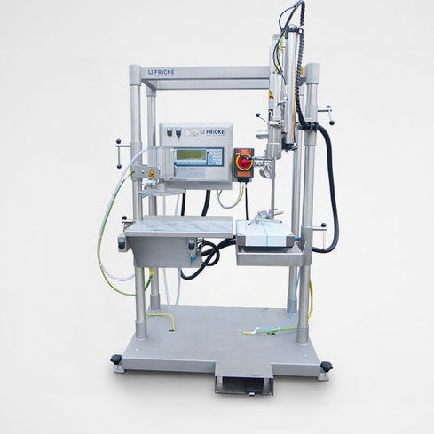 半自动灌装机 - EFS 20 - FRICKE Abfülltechnik GmbH & Co. KG - 罐子式 / 开口袋 / 阀密封袋