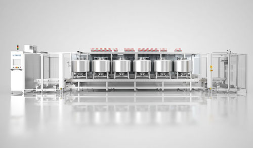 水定量分配机 - CONCORDIA IV - FRICKE Abfülltechnik GmbH & Co. KG - 油漆 / 用于高粘度介质 / 低粘滞度液体