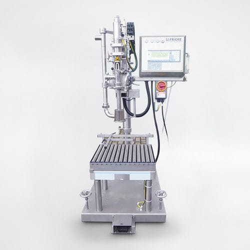 半自动灌装机 - EFS 31 - FRICKE Abfülltechnik GmbH & Co. KG - 用于桶 / 罐 / 柱式