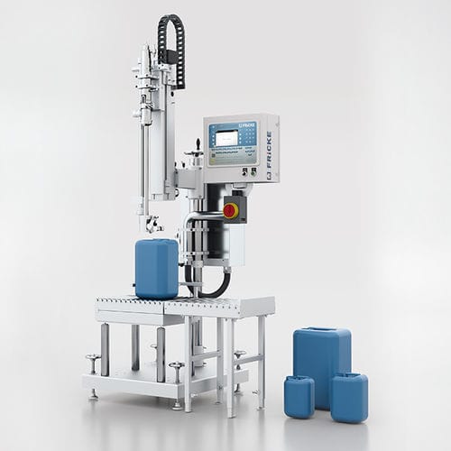 半自动灌装机 - EFS 41 - FRICKE Abfülltechnik GmbH & Co. KG - 用于桶 / 罐 / 柱式