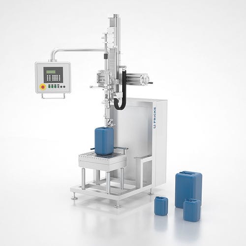 半自动灌装机 - EFS 42 - FRICKE Abfülltechnik GmbH & Co. KG - 用于桶 / 罐 / 柱式