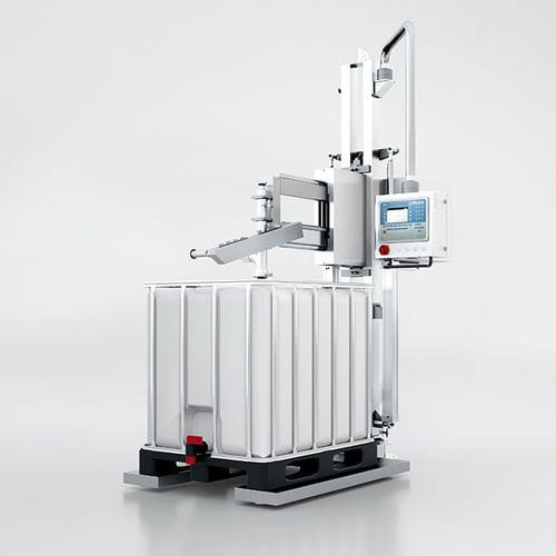 半自动灌装机 - FFS 11 - FRICKE Abfülltechnik GmbH & Co. KG - 用于桶 / IBC / 用于容器