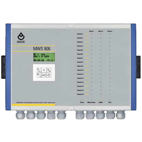 气体检测控制中心 / 多通路 - MWS 906 - ADOS GmbH, Mess- und Regeltechnik